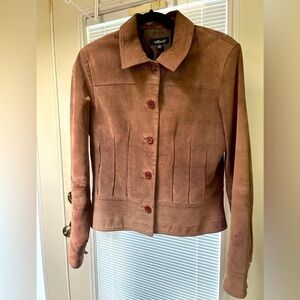 Lovely leather jacket.#24/ Plus Chocolates:)